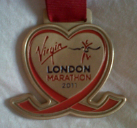 London marathon Medal